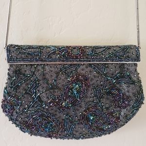 Vintage Inspired Beaded Purse